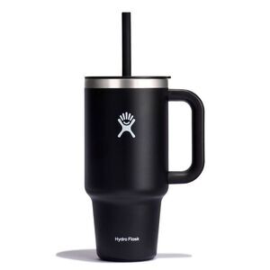Hydro Flask -  32oz All Around Travel Straw Tumbler - Black